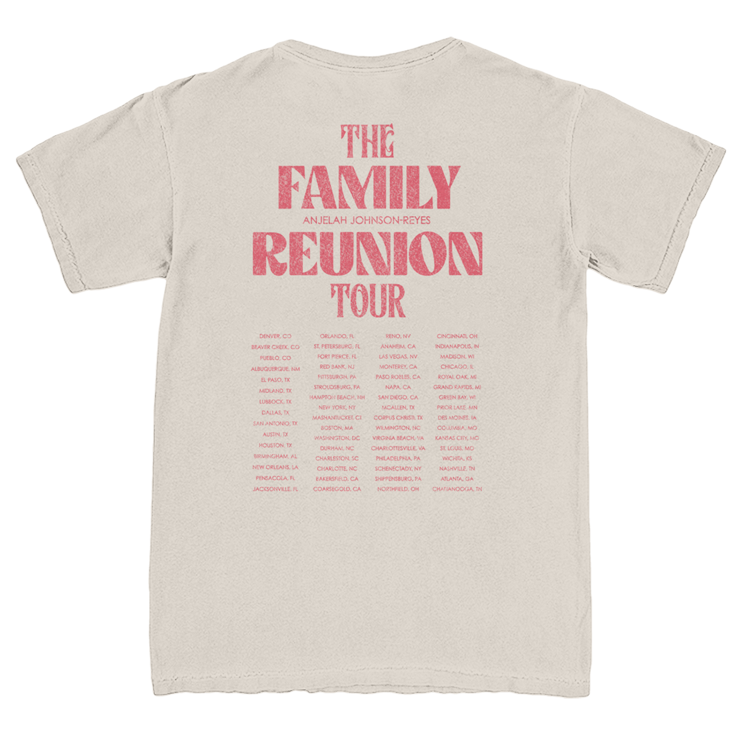 2025 Family Reunion Tour Tee