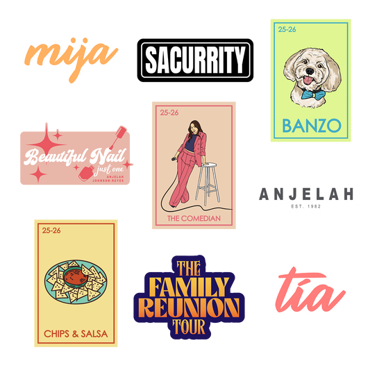 The Family Reunion Tour Sticker Pack